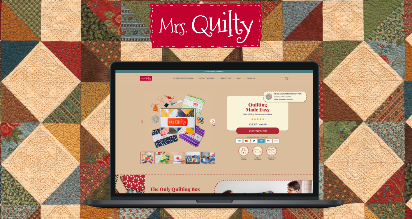 Mrs. Quilty — Case Study · Product Design