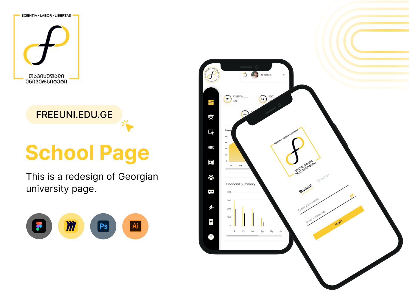 FreeUni — Case Study · Product Design